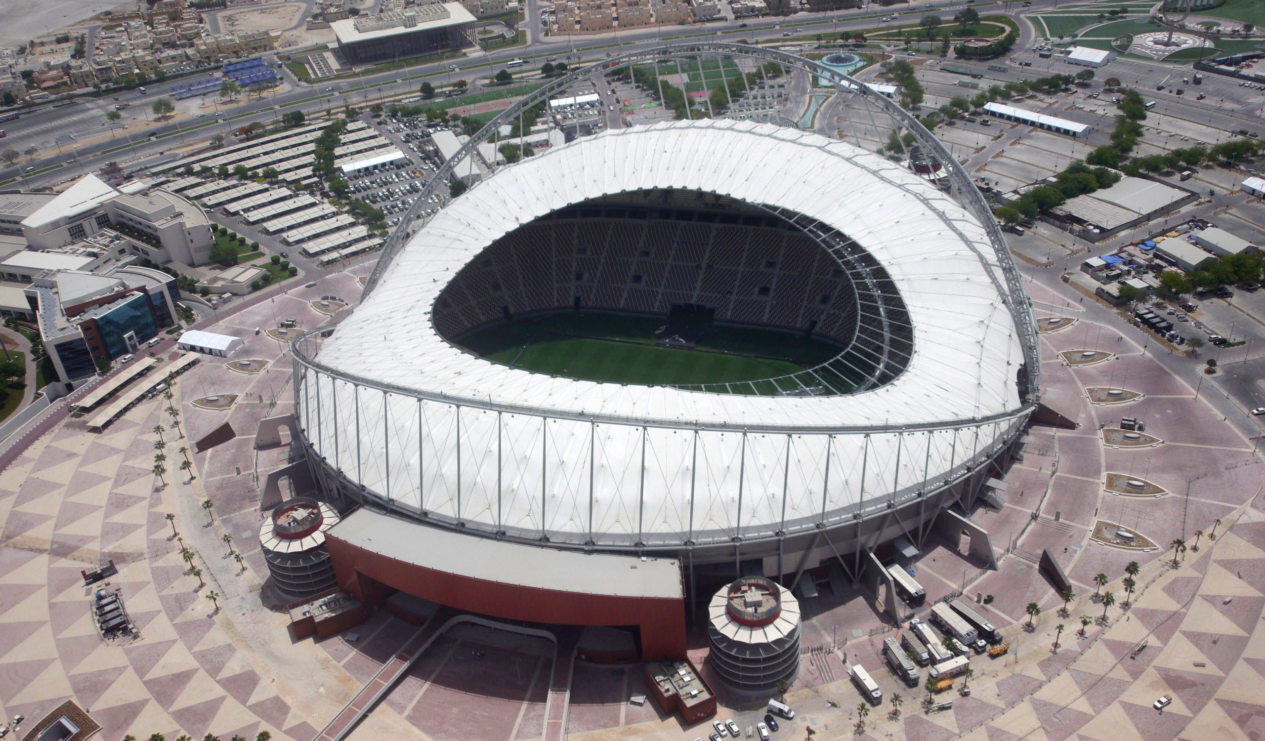 Khalifa International Stadium Tensotherm Roof